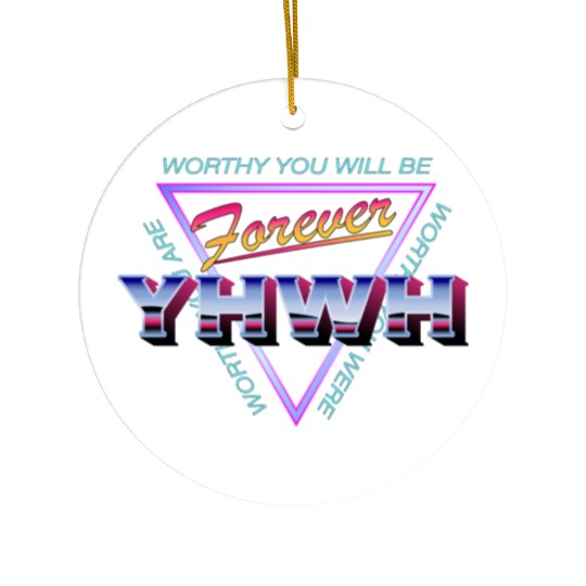 Forever YHWH Ceramic Ornaments