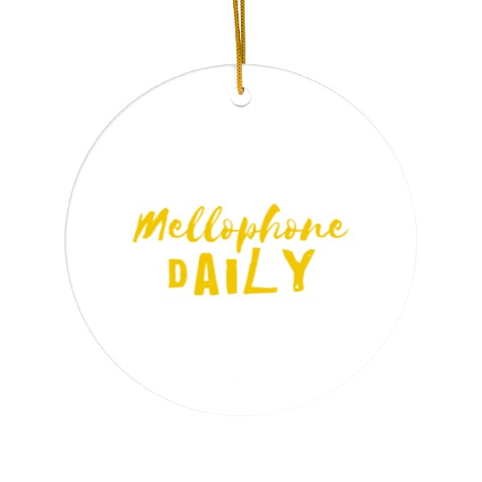 Mellophonist Musical Instrument Orchestra Ceramic Ornaments