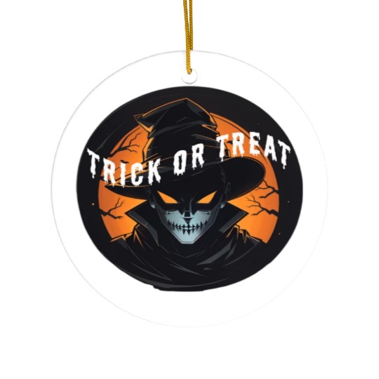 trick or treat Ceramic Ornaments