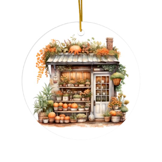 Wild Flowers Ceramic Ornaments Design - Funny gift