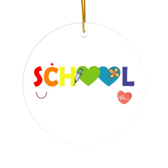 School Nurse Gift Registered Nurse Back To School Ceramic Ornaments