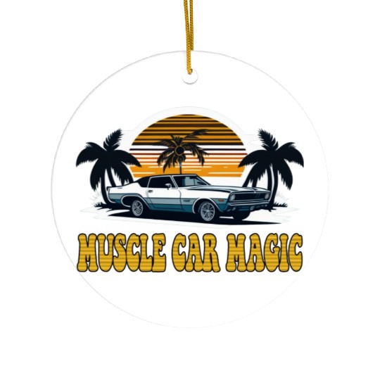 70s Muscle Ceramic Ornaments