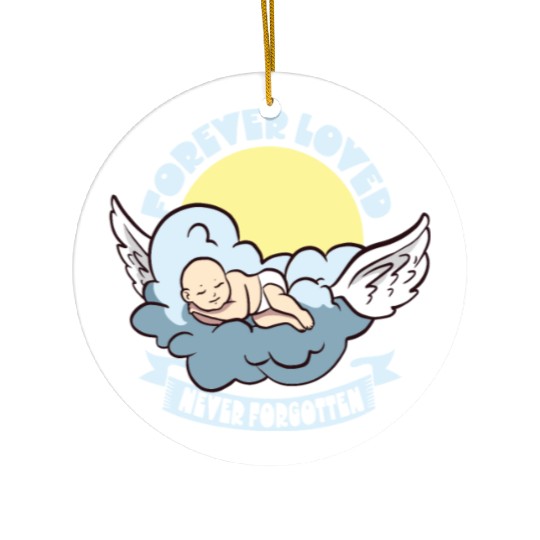 Infant Loss Miscarriage Awareness Pregnancy Loss Ceramic Ornaments