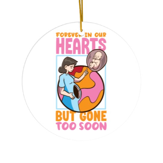 Infant Loss Miscarriage Awareness Pregnancy Loss Ceramic Ornaments