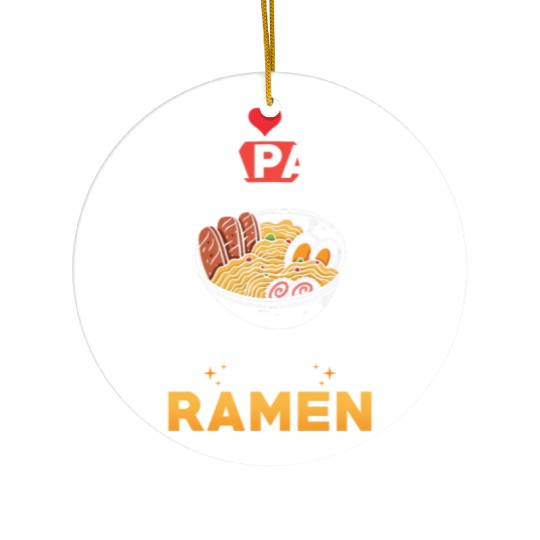 Ramen Japan Love Japanese Food Ceramic Ornaments