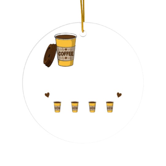 Given A Caffeinated Beverage SPED Teacher Ceramic Ornaments