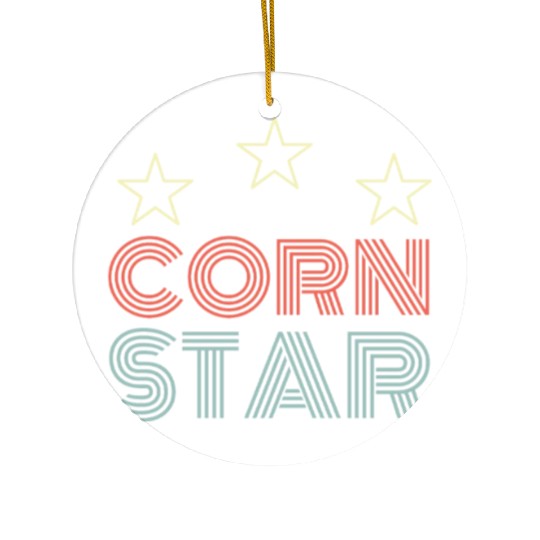 Corn Star Ceramic Ornaments