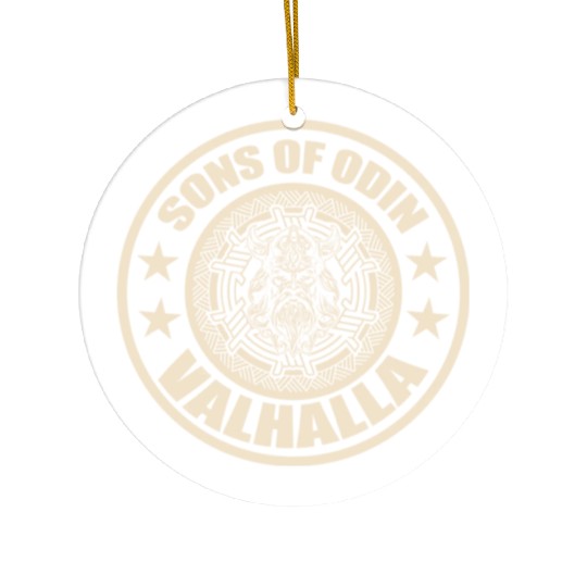 Sons of Odin Valhalla Ceramic Ornaments