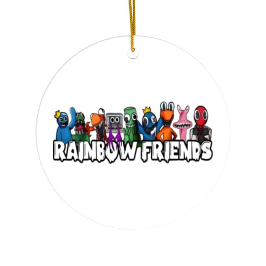 Rainbow Friends Ceramic Ornaments