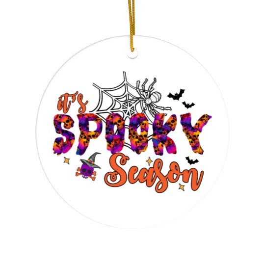 ITS SPOOKY SEASON Ceramic Ornaments