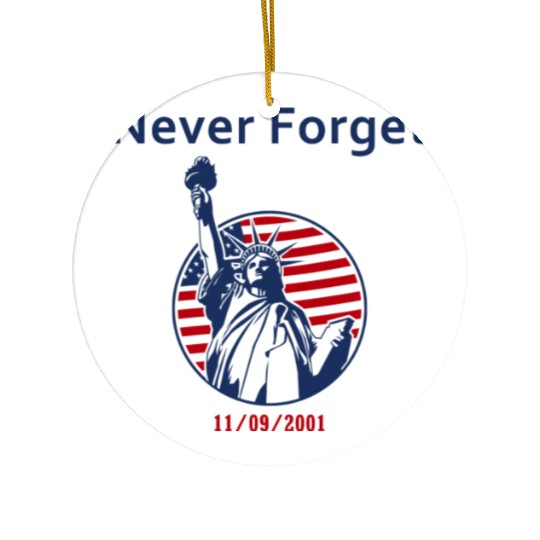 Patriot Day, 11 September Ceramic Ornaments