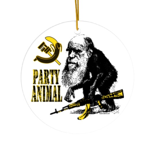 Party Animal! Ceramic Ornaments