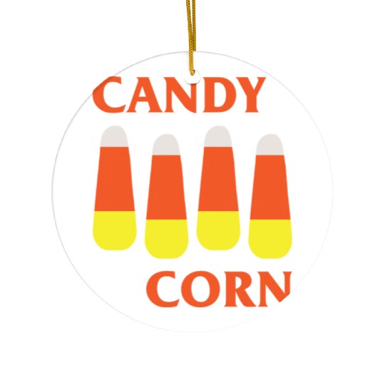 Candy Corn Punk Ceramic Ornaments