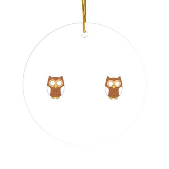 Bird Nerd Ceramic Ornaments