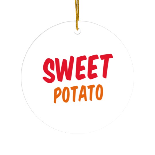 She Is My Sweet Potato Ceramic Ornaments