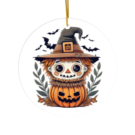 Harvest Halloween Harmony Ceramic Ornaments