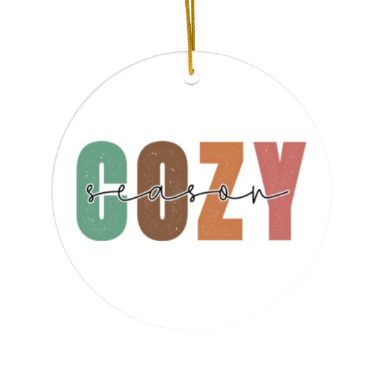 Cozy Season Ceramic Ornaments