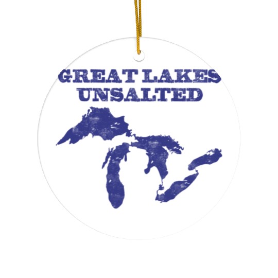 Great Lakes Unsalted Ceramic Ornaments