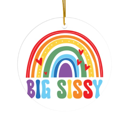Big Sissy Ceramic Ornaments