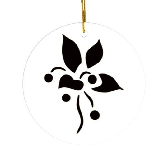 Lily Ceramic Ornaments