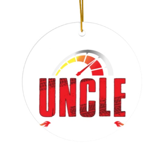 Uncle Pit Crew Ceramic Ornaments