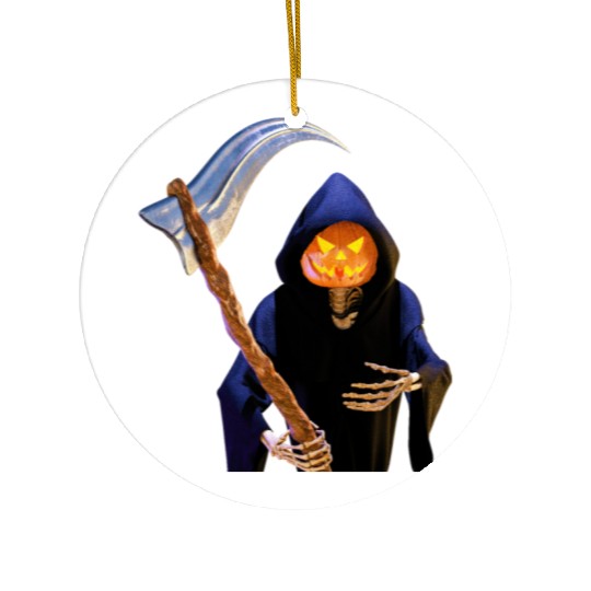 The Grim Reaper for Halloween Ceramic Ornaments