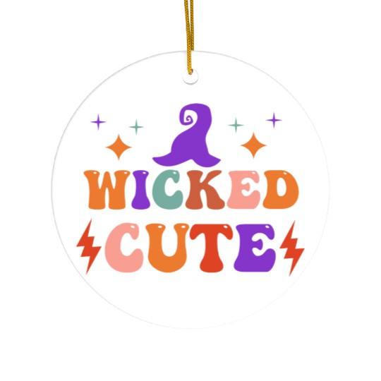 WICKED CUTE Ceramic Ornaments