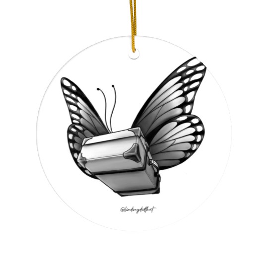 Monarch Travel Bug - Travel Bug Series Ceramic Ornaments