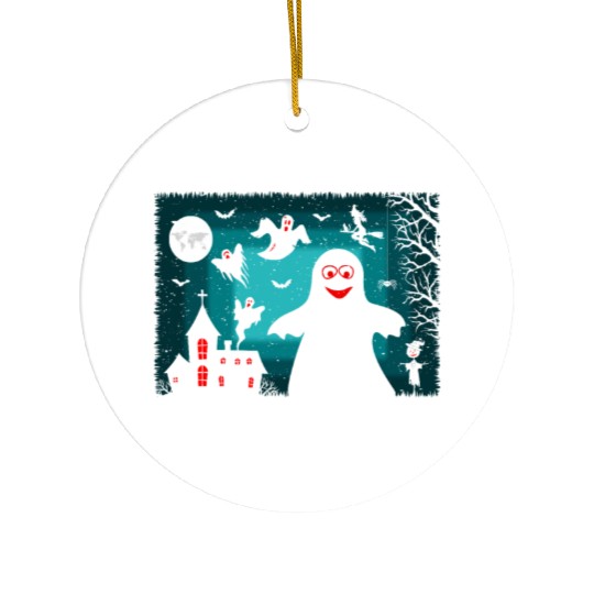 Spooky Season Ceramic Ornaments
