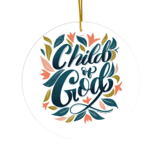 Child of God Ceramic Ornaments