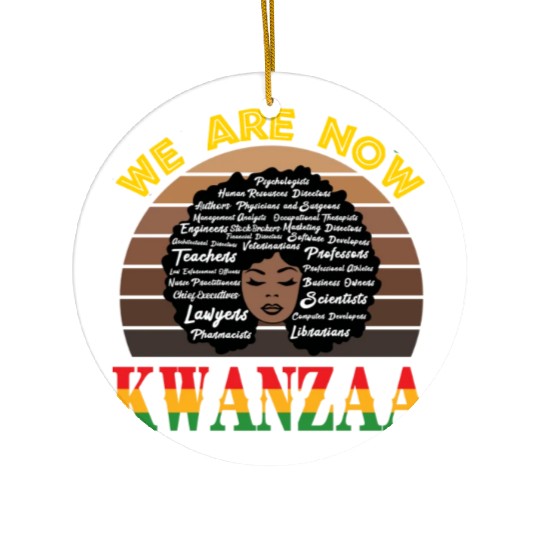 Celebrating All Passions with Kwanzaa Pride Ceramic Ornaments
