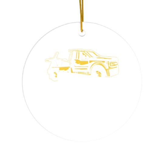 Future Tow truck driver Ceramic Ornaments