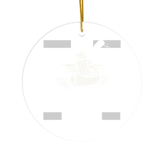 Canoe Canoeing Canoeist Cat Ceramic Ornaments