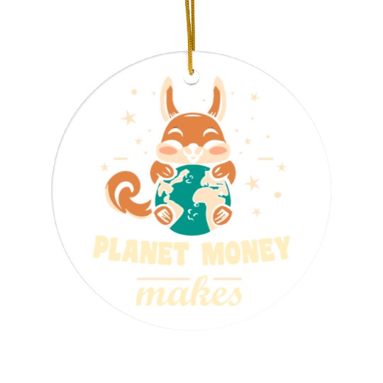 Planet money makes Ceramic Ornaments