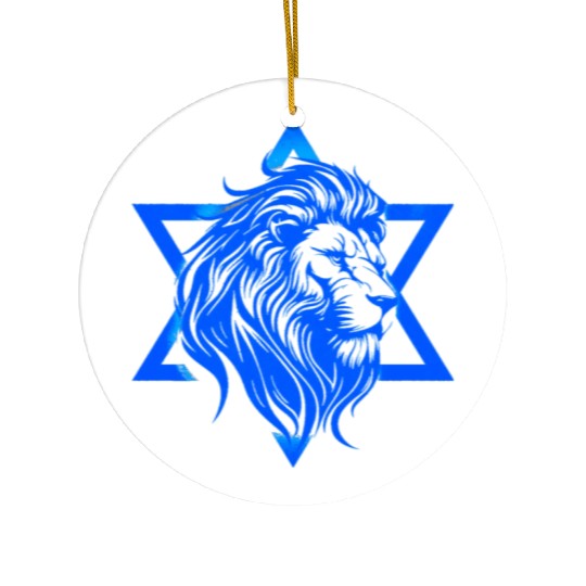 I STAND WITH ISRAEL Ceramic Ornaments