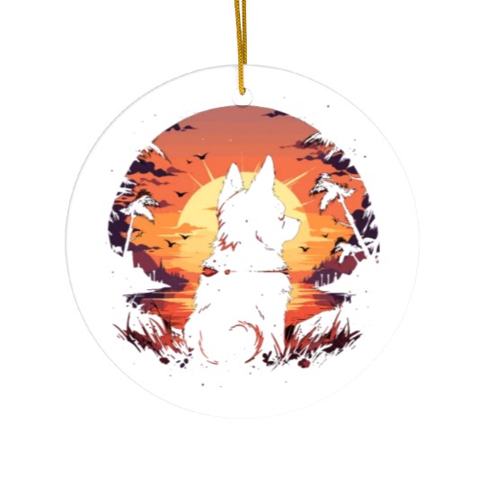 Chihuahua lover Ceramic Ornaments