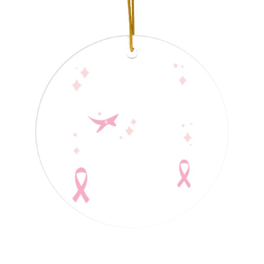 Real Superheroes Wear Pink! Ceramic Ornaments