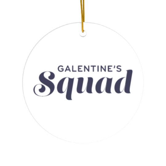 Be My Galentine. Galentine's Day Ceramic Ornaments