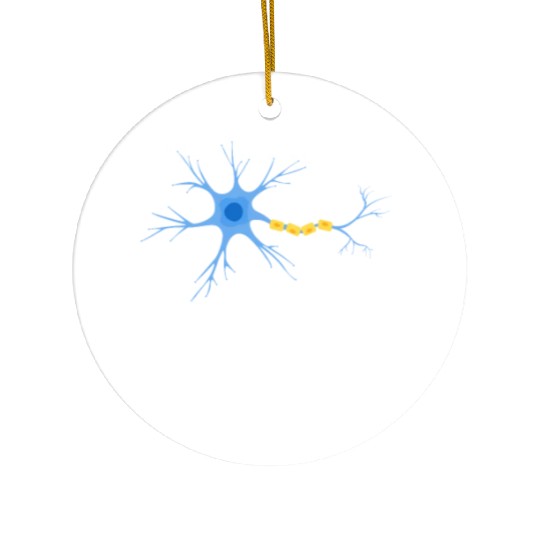 Me Nerdy? I Think Neuron Do Something Neuroscience Ceramic Ornaments