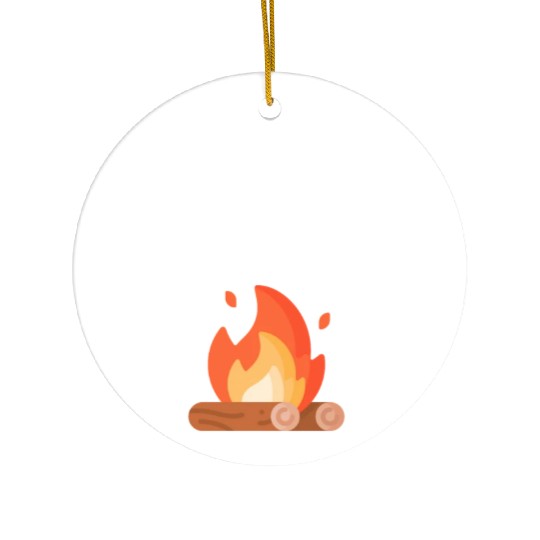 Happy Camper Ceramic Ornaments