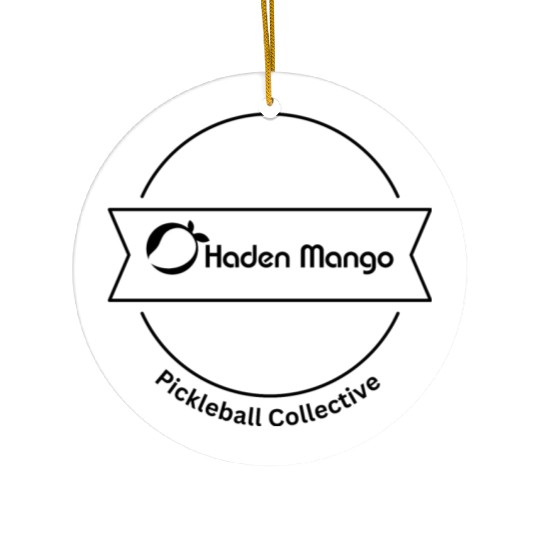 Haden Mango Pickleball Collective - Original Ceramic Ornaments