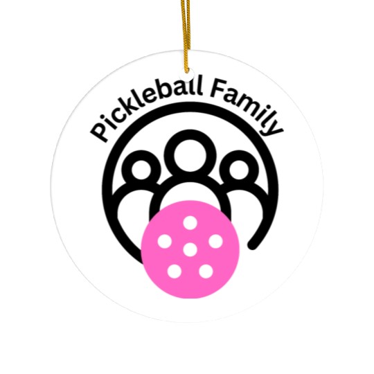 Haden Mango Family Celebration with Pink Ceramic Ornaments