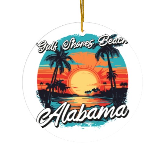 Surfing-Sailing Camping-Hiking-swimming fun Ceramic Ornaments