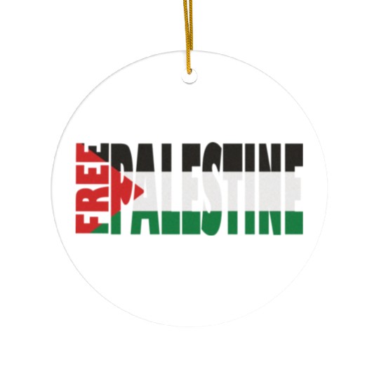 free palestine Ceramic Ornaments