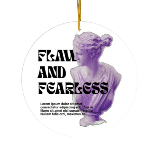 Modern Painting Ceramic Ornaments