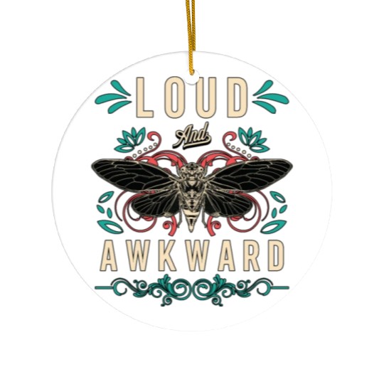Cicadas Loud And Awkward Loves Periodical Cicada Ceramic Ornaments