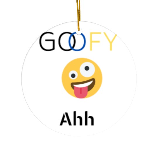 Funny goofy ahh Ceramic Ornaments