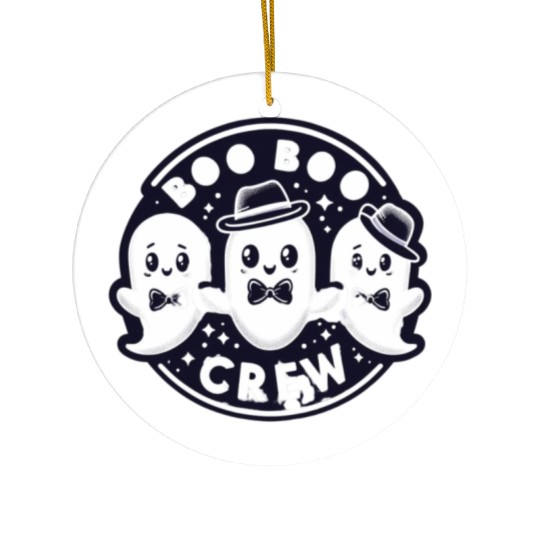 Boo Boo Crew Ceramic Ornaments
