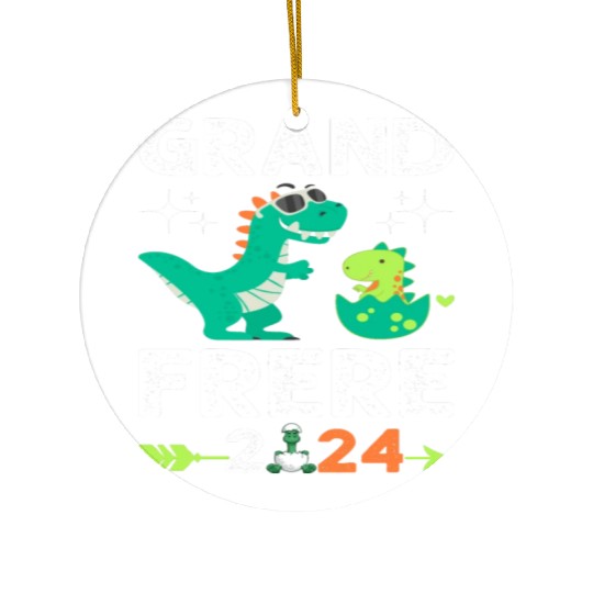 Big Brother 2024 Dinosaur Announcement Birth Ceramic Ornaments