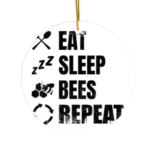 Beekeeper Daily Routine Ceramic Ornaments